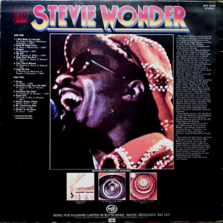 Stevie Wonder - Light My Fire, (Disc Vinil) [1]