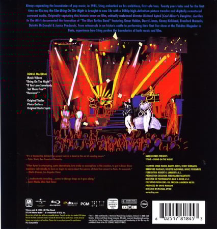 Sting – Bring On The Night [1]