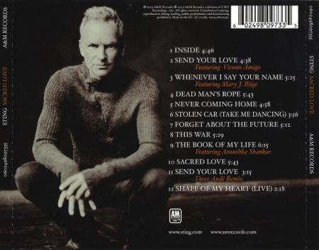 Sting - Sacred Love (CD) [1]