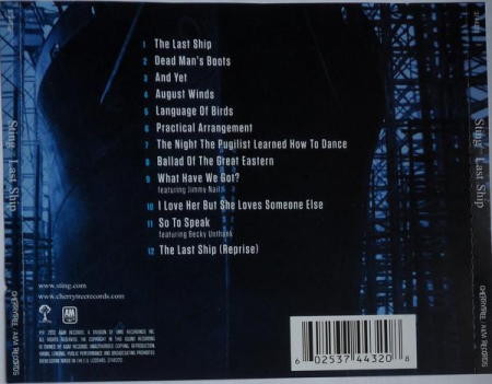 Sting - The Last Ship (CD) [1]