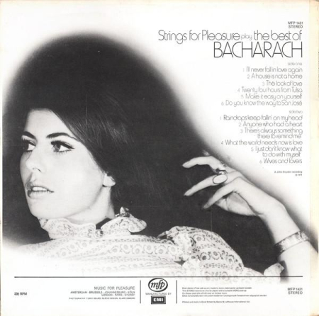 Strings For Pleasure - Strings For Pleasure Play The Best Of Bacharach (Disc Vinil) [1]
