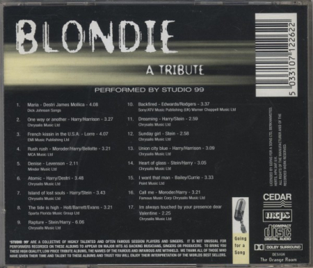 Studio 99 – Blondie - A Tribute (CD) [1]