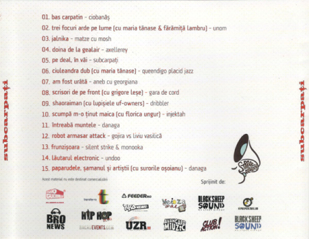 Subcarpați – Culese Din Cartier Vol. 1 (CD) [1]