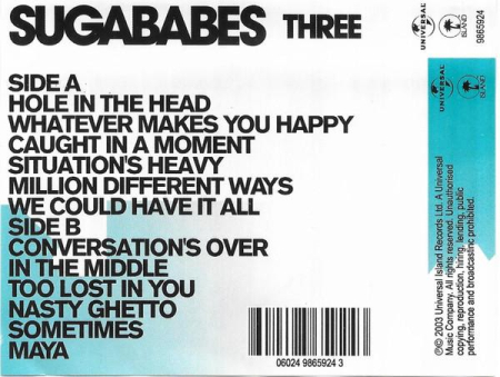 Sugababes - Three [1]