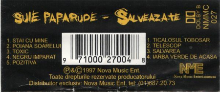 Șuie Paparude - Salveaza-te, (Casetă Audio) [1]