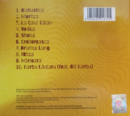 Sukar Nation – Balkan Punk Orchestra CD, (CD) [2]