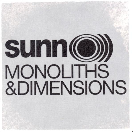Cd-uri - Sunn O))) - Monoliths & Dimensions (CD)
