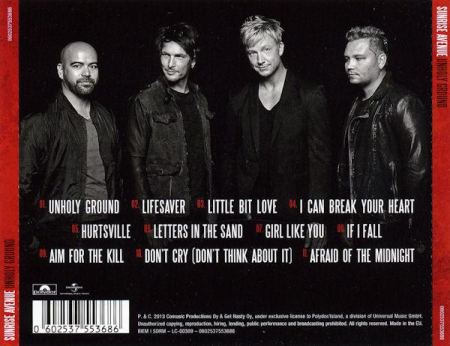 Sunrise Avenue - Unholy Ground [1]