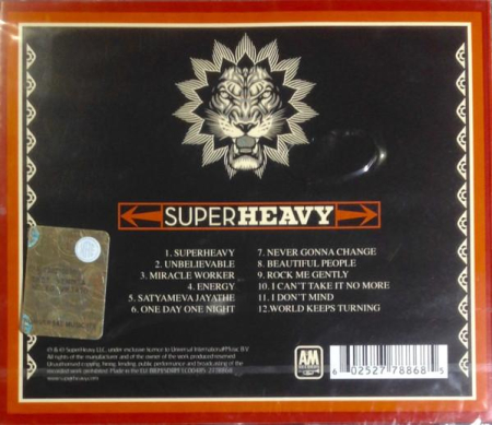 SuperHeavy - SuperHeavy , (CD) [1]