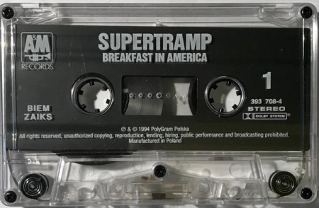 Supertramp - Breakfast In America , (Casetă Audio) [1]