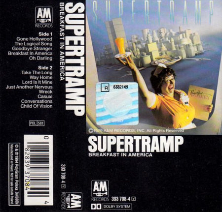 Casete audio - Supertramp - Breakfast In America , (Casetă Audio)
