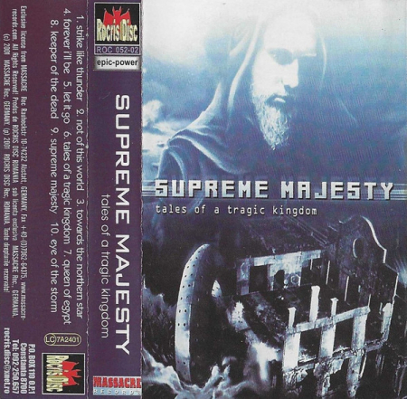 Casete audio - Supreme Majesty – Tales Of A Tragic Kingdom (Casetă Audio)