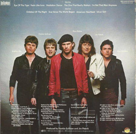 Survivor - Eye Of The Tiger (Disc Vinil) [1]
