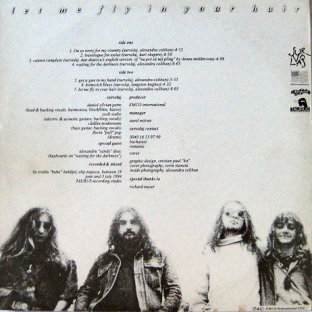 Survolaj - Let Me Fly In Your Hair, (Disc Vinil) [1]