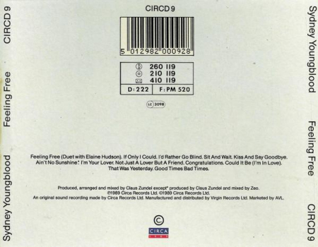 Sydney Youngblood - Feeling Free (CD) [1]