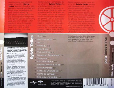 Sylvia Telles - Pure Bossa Nova - A View On The Music Of  Sylvia Telles (CD) [1]