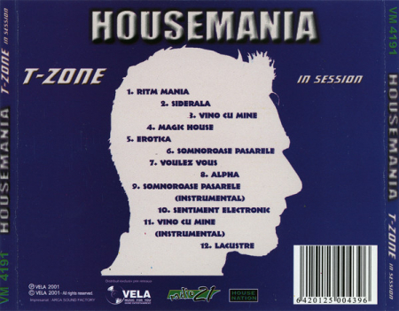 T-Zone - Housemania - T-Zone In Session , (CD) [1]