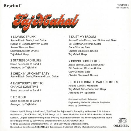 Taj Mahal - Taj Mahal [1]