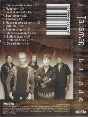 Talisman - Balade, (Casetă Audio) [1]