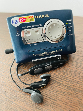 Walkman - Tape player Aiwa HS-EX130 (boxed)