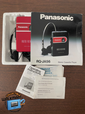 Walkman - Tape player Panasonic RQ-JA56 (Boxed & Collectible)