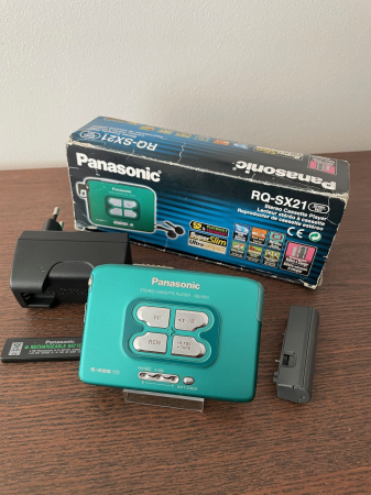 Walkman - Tape player Panasonic RQ-SX21 (boxed)