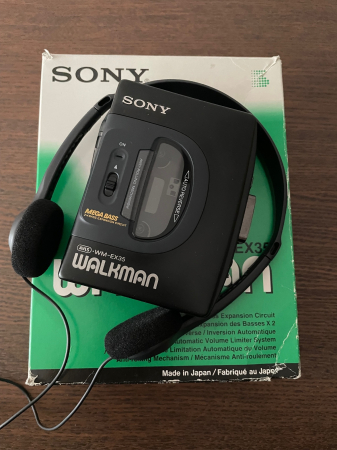 Walkman - Tape player Sony WM-EX35 (boxed)