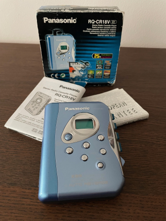 Walkman - Tape/Radio player Panasonic RQ-CR18V (boxed)