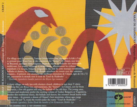 Taraf de Haïdouks - Musique Des Tziganes De Roumanie (CD) [1]