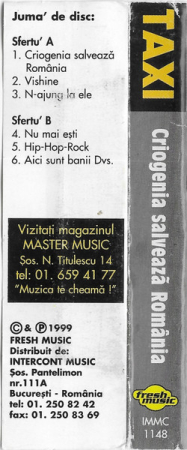 Taxi (6) – Criogenia Salvează România (CASETA) [1]