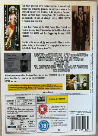 Taxi Driver (DVD) [1]