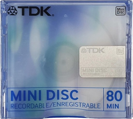 Echipamente Audio - TDK Recordable Mini Disc blue 80