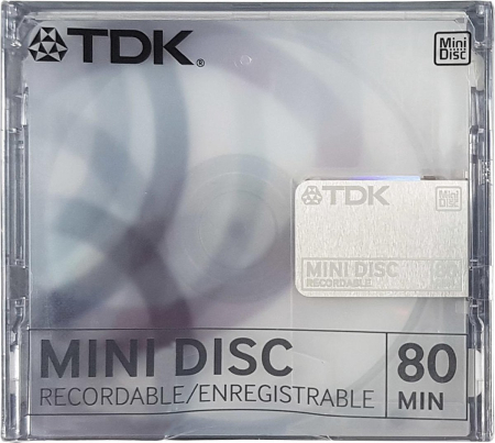 Echipamente Audio - TDK Recordable Mini Disc Grey 80 Min (MINIDISC)