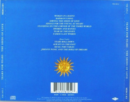 Tears For Fears - The Seeds Of Love (CD) [1]