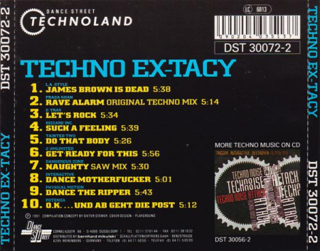 Techno Ex-Tacy , (CD) [1]