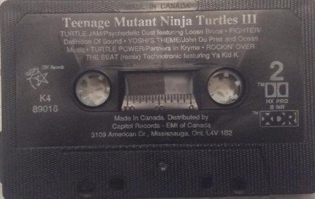 Teenage Mutant Ninja Turtles III (Original Motion Picture Soundtrack) [1]