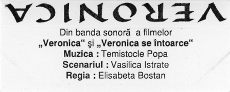 Temistocle Popa - Veronica , (Casetă Audio) [1]
