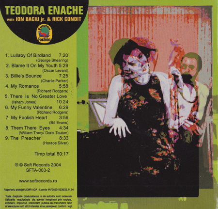 Teodora Enache With Ion Baciu Jr. & Rick Condit – Teodora Enache With Ion Baciu Jr & Rick Condit (CD) [1]
