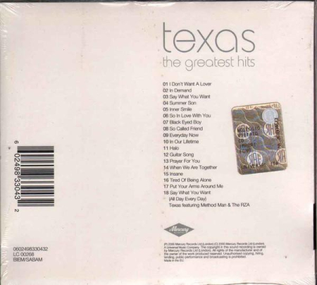 Texas - The Greatest Hits [1]
