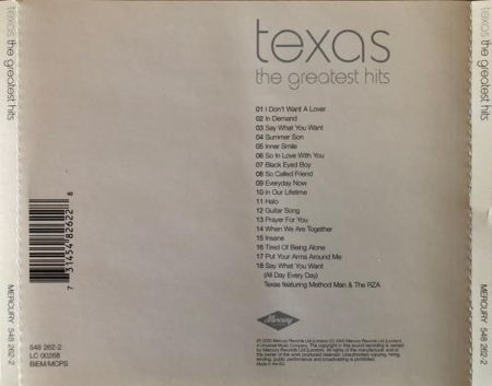 Texas - The Greatest Hits , (CD) [1]