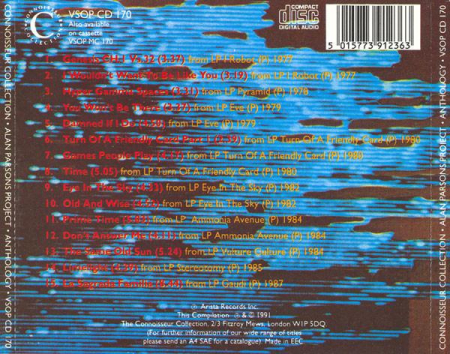 The Alan Parsons Project - Anthology (CD) [1]