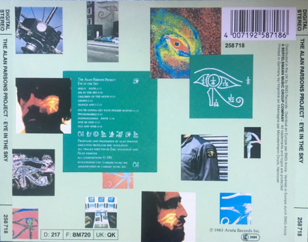 The Alan Parsons Project - Eye In The Sky (CD) [1]