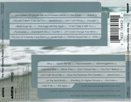 The Alan Parsons Project - The Definitive Collection, (CD) [1]
