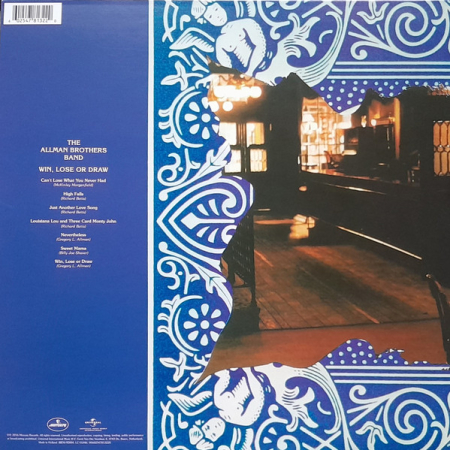 The Allman Brothers Band – Win, Lose Or Draw (DISC VINIL) [1]