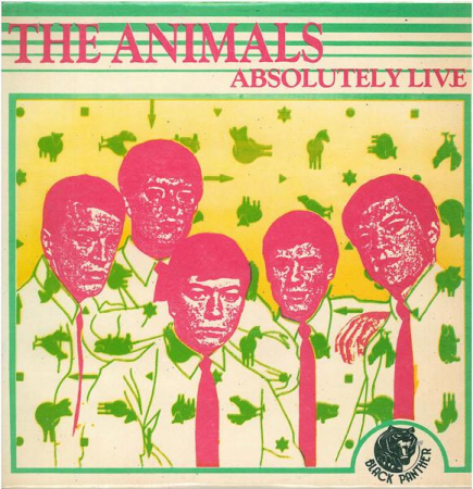 Rock/Folk - The Animals - Absolutely Live, (Disc Vinil)
