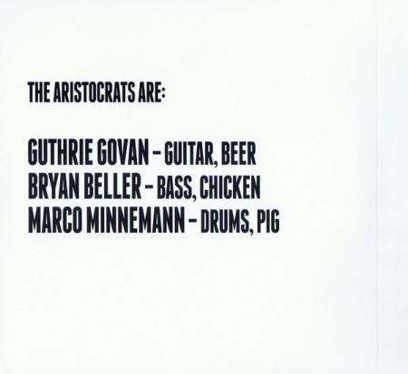 The Aristocrats - Secret Show: Live In Osaka, (CD) [1]