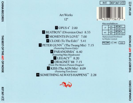 The Art Of Noise - The Best Of The Art Of Noise, (CD) [1]