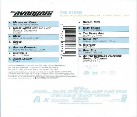 The Avengers: The Album (Music From And Inspired By The Motion Picture), (CD) [1]