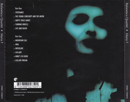 The Balanescu Quartet - Maria T, (CD) [1]