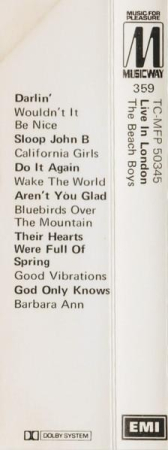 The Beach Boys - Live In London (Caseta Audio) [1]